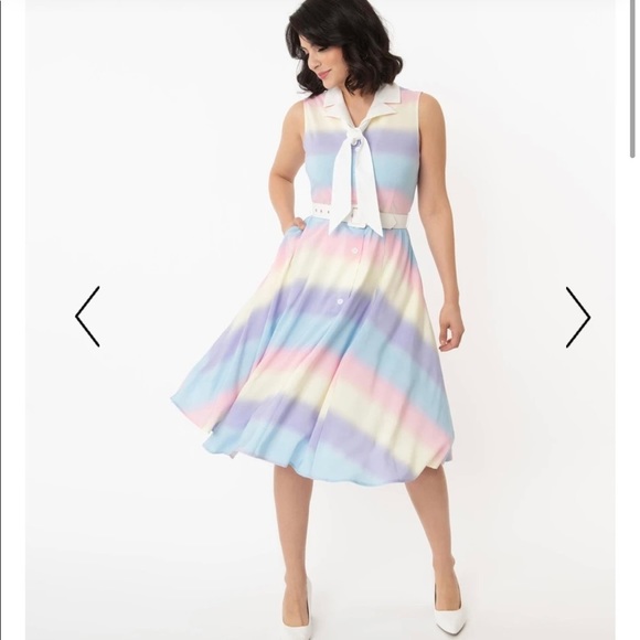 Unique Vintage Dresses & Skirts - Nwt Unique Vintage Gigi Shirtdress